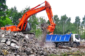 Вывоз строительного мусора в Серпухове и Серпуховском районе, Чехове, Тарусе, Заокском